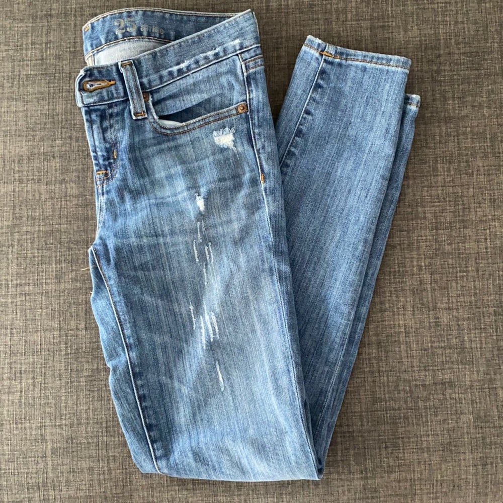 J. crew toothpick jeans